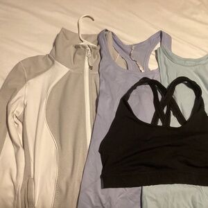 6 Lululemon items (retail $372)